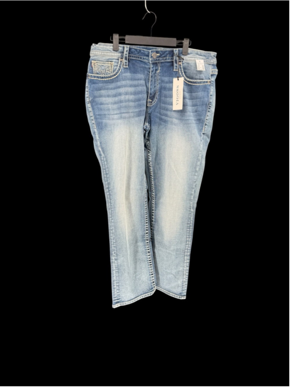 Women's Vigoss Boot Cut Jeans Size 18W Blue